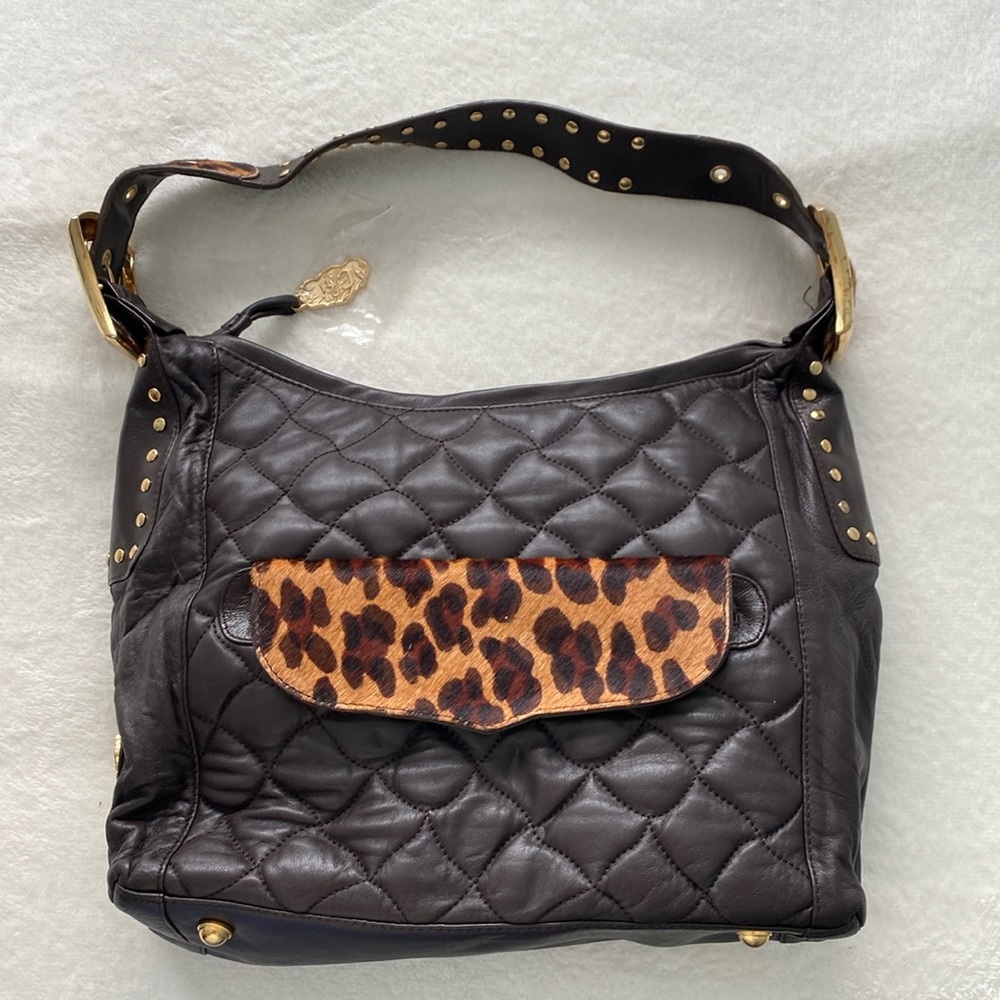 Falchi Lambskin Hobo & Clutch
